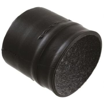202K153-25/225-0 Straight Cable Boot Black with Lip