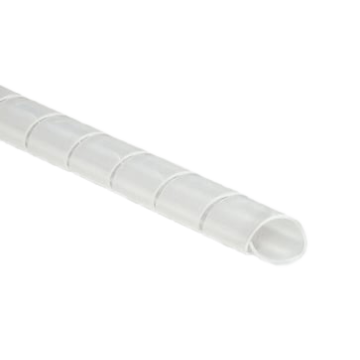 PTFE Spiral Binding Wrap size 10mm I/D White