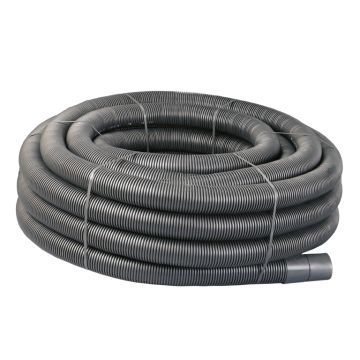 Twin Wall Jumbo Ducting Conduit 94mm ID & 110mm OD in Grey - Bulk Quantities