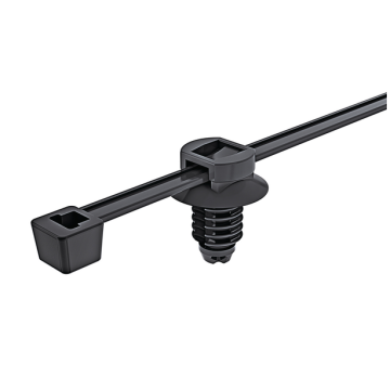 Hellermann T50RFT7 2-Piece Fixing Ties with Fir Tree & Disc 200 x 4.6mm