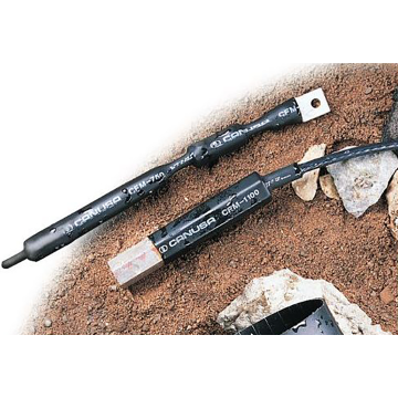 CFM Medium Wall Cross-Linked Polyolefin providing insulation over components, lying on the ground outside