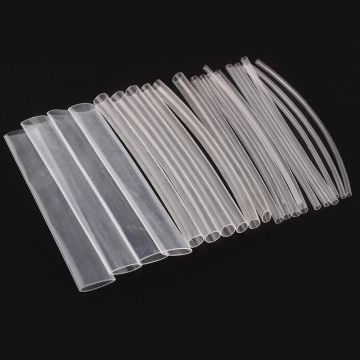 Mixed Heat Shrink Kit 50pc Clear - 200mm lengths