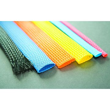Expandable Braided Sleeving Colours - HILFLEX-PG