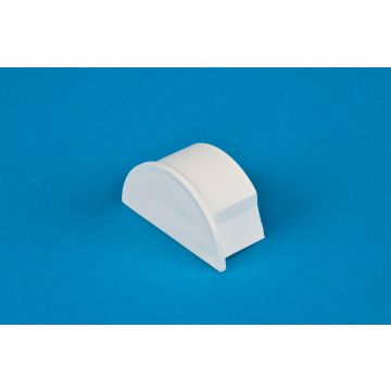 50 x 25mm Smooth-fit End Cap White