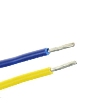 Yellow and Blue 16/0.2 Type 2 Equipment/Hook-Up Wire