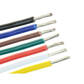 Various coloured 16/0.2 Type 3 Equipment/Hook-Up Wire - 1500v | 0.5mm² 22AWG
