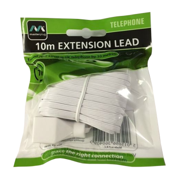 10 Metre High Speed Telephone Extension Lead
