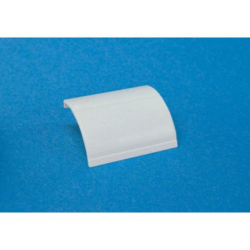 22 x 22mm Clip-Over Outlet Connector White 