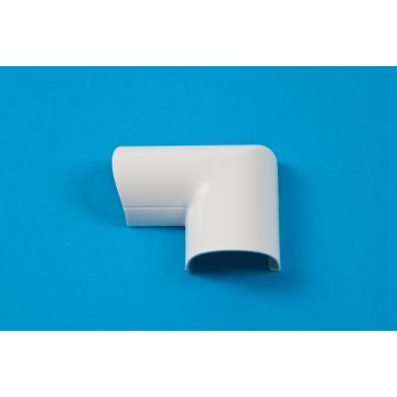 30 x 15mm Clip-Over Door Top Bend White