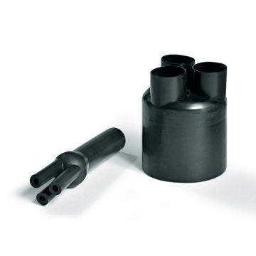 Hellermann Tyton 3-Way Outlet Shape 318-1-G Helashrink 300 Series