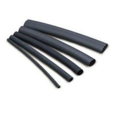 Mixed Heat Shrink Kit 24pcs Black - 200mm lengths