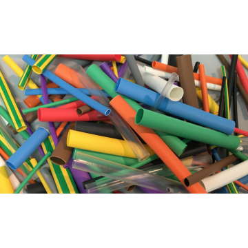 Ultimate Mixed Heat Shrink Kit 144pcs Various Colours - 65mm lengths