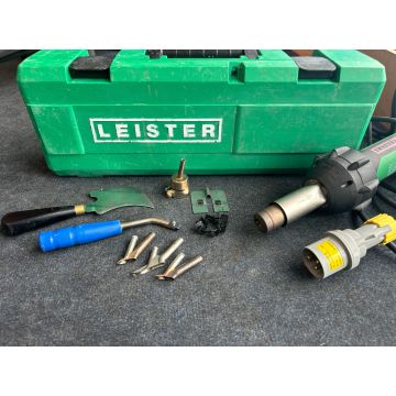  Leister Triac ST Digital Hot Air Welder 120V Flooring Kit - 141.308 - USED278