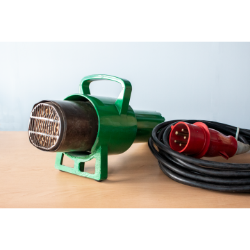 Used Leister Forte S3 Pallet Shrink Wrapping Electric Heat Gun with New Fitted Switch