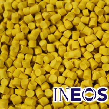 Ineos PVC Compound 20kg Yellow Pellets