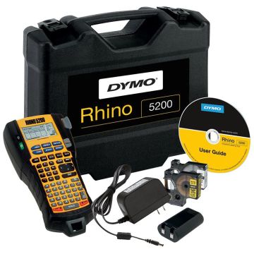 Dymo Rhino 5200 Portable Industrial Labelling Machine Kit with Carry Case