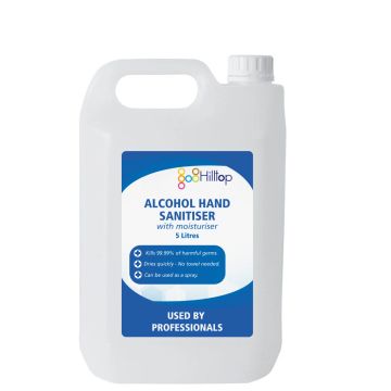Alcohol Hand Sanitiser - Kills 99.9% of Germs