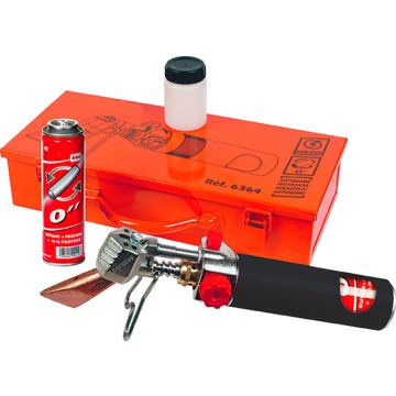 Roofer Hoseless Soldering Iron Kit in Metal case 6364