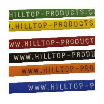 Printed Cable Ties with website