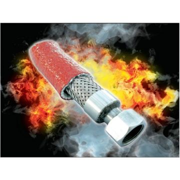 Pyrojacket / Pyrosleeve Firesleeve PGH.20/ROS - Silicone Coated Glass Fibre Sleeving