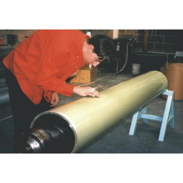 FEP shrink to fit, non-stick roll covers