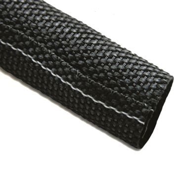 ROUNDIT® 2000 FR Size 5/16" 8mm Black Cable Wrap Oversleeve