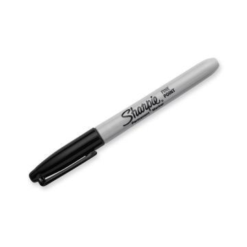 Sharpie Fine Tip Black Permanent Marker Pen