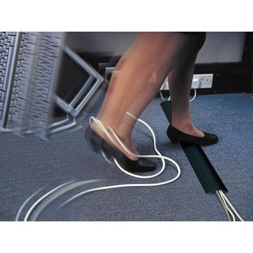 Snap Fit Flexible Cable Protectors - Black