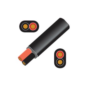 Thin Wall 2 Core Auto Cable (Flat)