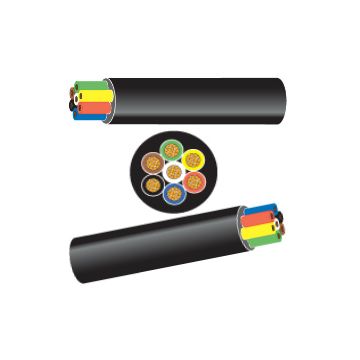 Thin Wall 7 Core Auto Cable 6 x 32/0.2, 1 x 28/0.30 16.5 & 25.0 amps TW07/02