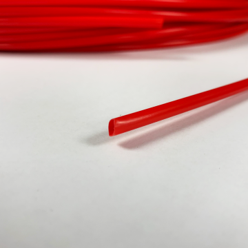 PTFE Tubing - (3.84mm I/D x 0.38mm Wall) PF7  - Red Cable Sleeve