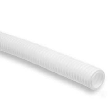 Polypropylene Flexible White Convoluted/Conduit Tubing