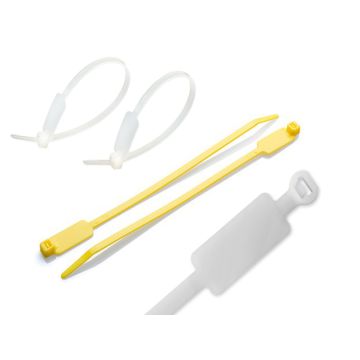 Flag Style Cable Marker Ties with Vertical Marking Area
