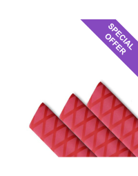 Skid-Proof, Non-Slip Textured Heat Shrink Tubing size 40mm Red