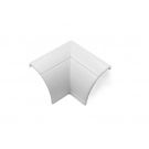 22 x 22mm Clip-Over External Bend White