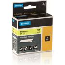 Rhino Flexible Nylon Tape 24mm YELLOW with Black Lettering (1734524)