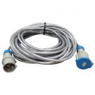 230V / 32amp 25 Metre Waterproof Armoured Extension Cable/Hook up Lead for Leister Welding Machines