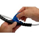 Cable Tidy and Applicator Tool Kit for Smaller Cables - 08PP - 2.5 mtrs Black