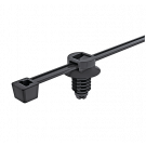 Hellermann Tyton T50RFT7 2-Piece Fixing Ties with Fir Tree & Disc 200 x 4.6mm | 111-85871 
