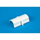 30 x 15mm Smooth-fit Connector White