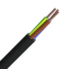 H07RN-F Heavy Duty Rubber Flexible Cable – 3 core, 1.5mm² Black (450/750V)