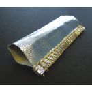 Heat Reflective Woven Glass Fibre Heat Shield Reflectotherm Sleeving 20mm