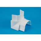 50 x 25mm Smooth-fit Internal Bend White