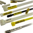 Bespoke Printed Cable Ties - PVC Markers