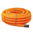 Twin Wall Jumbo Ducting Conduit 94mm ID & 110mm OD in Orange - Bulk Quantities
