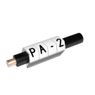PA 2/4 Closed Combination Marker Size 20 = Cable Dia 4.0 - 10.0mm Black on White