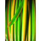 3.0mm Green/Yellow PVC Earth Sleeving 0.5mm Wall