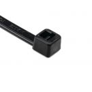 Hellermann Tyton T30LL, Inside Serrated, Nylon 6.6 Cable Ties 300 x 3.6mm Black | 111-03500
