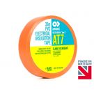 AT7 Fire-Retardant Orange PVC Electrical Insulation Tape - 19mm x 33 Mtrs