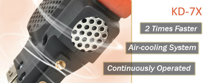 KD-7X Hot Knife Cutter with Cooling System